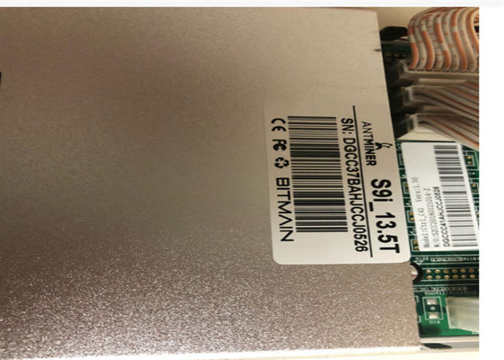 Mineiro Used 1405W de Bitmain Antmineiro S9i 13,5 TH/S Asic Bitcoin