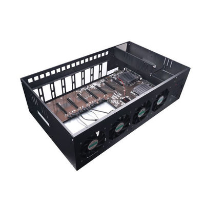 Placa gráfica de equipamento Case For Atx Rtx Gtx da mineiroação de equipamento quadro Used New 4 Gpu da mineiroação do metal