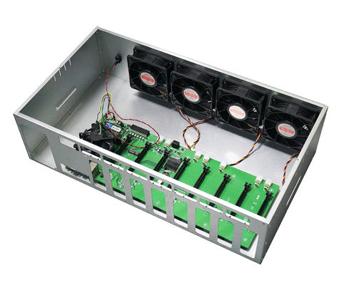 Placa gráfica de equipamento Case For Atx Rtx Gtx da mineiroação de equipamento quadro Used New 4 Gpu da mineiroação do metal