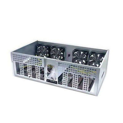 OEM novo de equipamento quadro Gpu Mining Case da mineiroação 6gpu para a placa gráfica de Atx