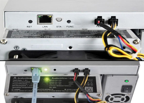 Mineiro novo BTC SHA256d de 58TH/S Canaan Avalonminer 1146 3248W Asic
