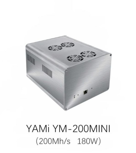 2022 de YAMI Tech ETH etc. Asic MINI 200M 180W Ethash mineração brandnew do mineiro YM-200